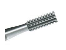Fresa cilindrica dentada acero 0,7mm F017