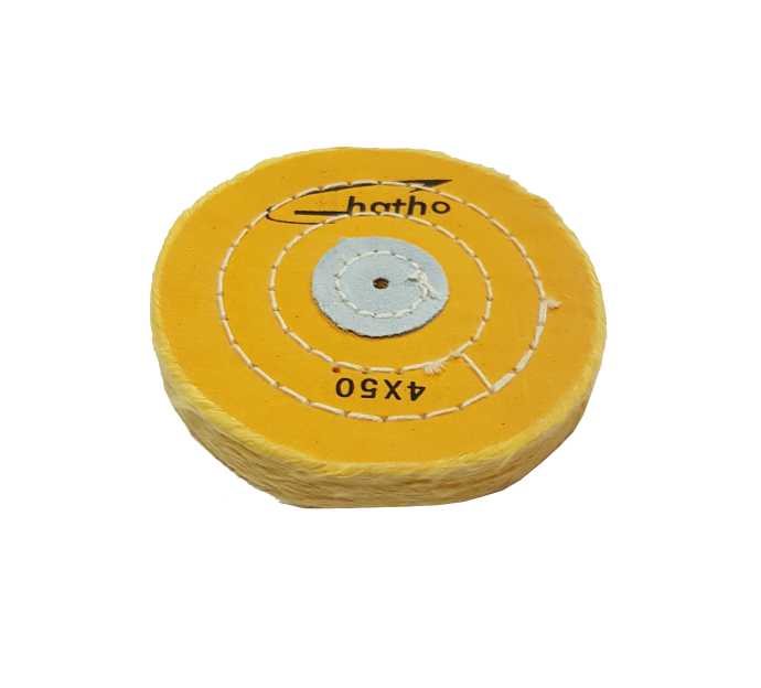 Disco algodon amarillo Hatho 100x50  DS79