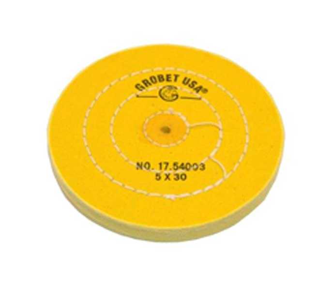 Disco algodon amarillo Usa 125x30 DS69