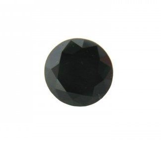 Circonita negra talla brillante 5mm - 1 unidad