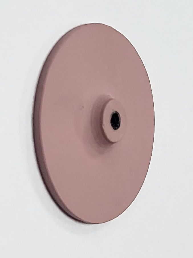 Goma circular brillo rosa 22X1mm GM80