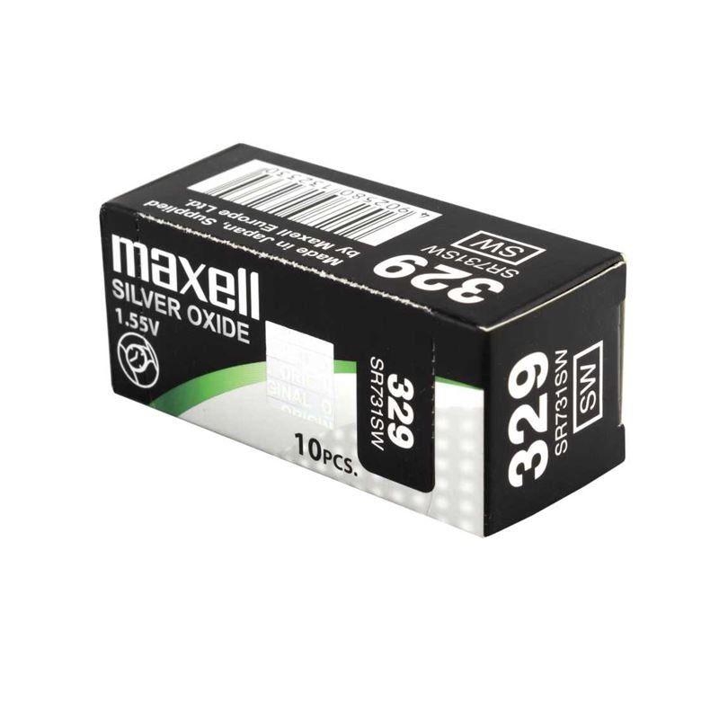 Pila Maxell 329 - 10 unidades PIL329