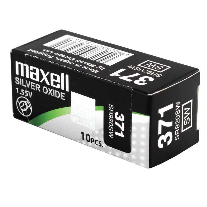 Pila Maxell 371 - 10 unidades PIL371