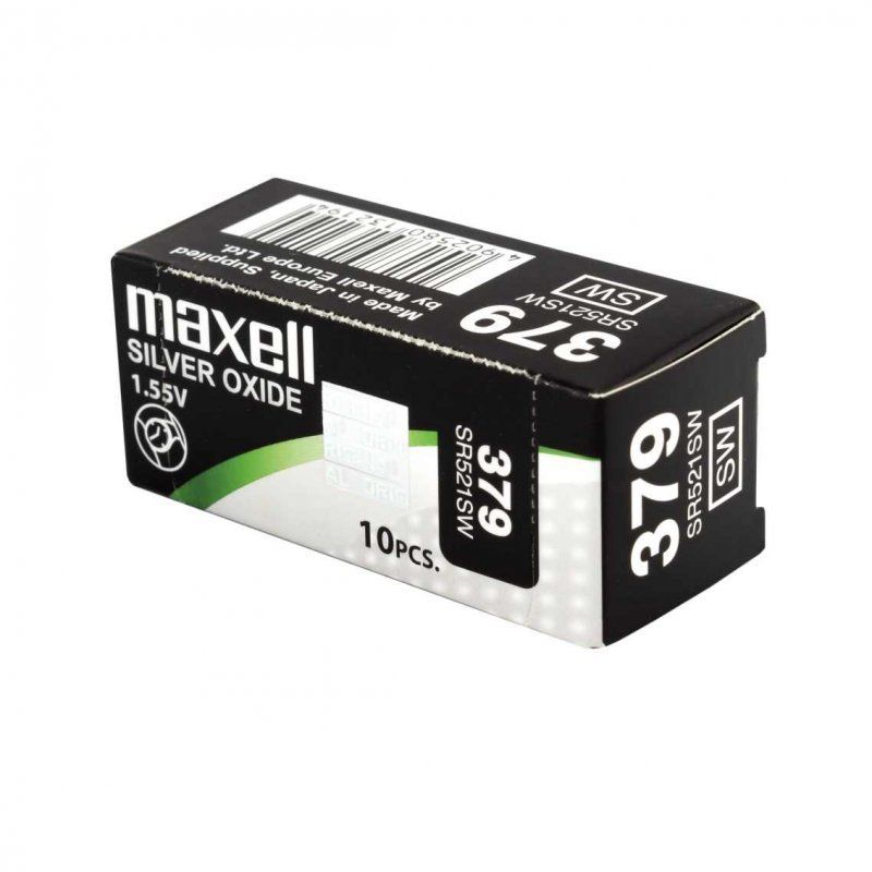 Pila Maxell 379 - 10 unidades PIL3