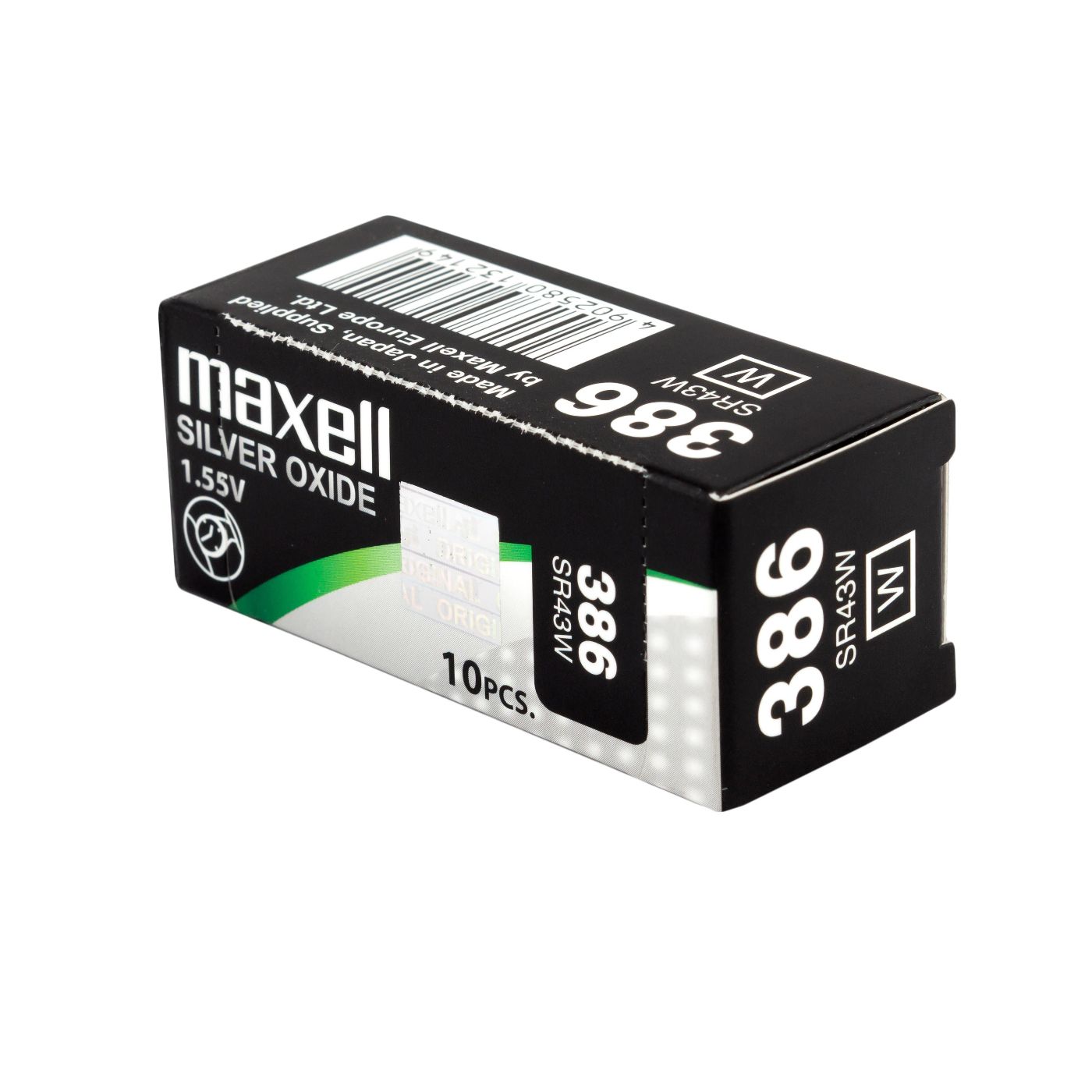 Pila Maxell 386 - 10 unidades PIL386