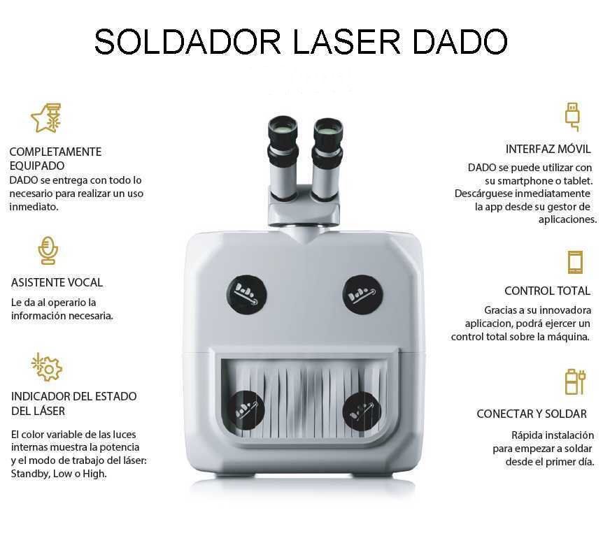 Soldador Laser Dado SOL13
